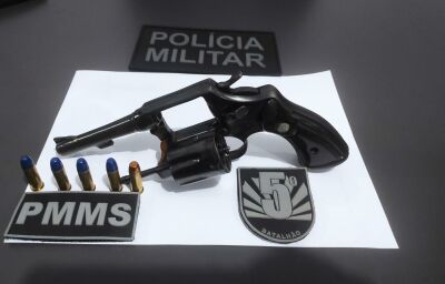 Imagem da notícia PM prende homens por porte ilegal de arma e associação criminosa em Sonora